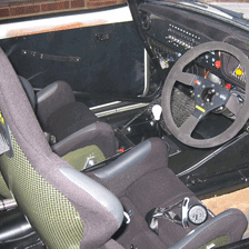 Rally Car Interior